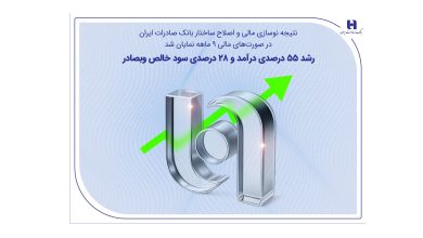 رشد ۵۵ درصدی درآمد و ۲۸ درصدی سود خالص وبصادر