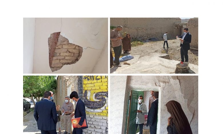 بیمه کوثر در حال رسیدگی به خسارتهای زلزله قوچان