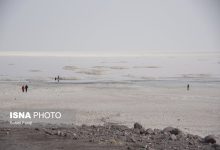 گزارش تصویری / دریاچه ارومیه در آستانه خشکی کامل