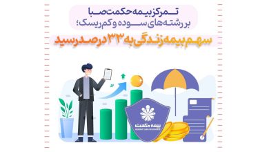 تمرکز بیمه حکمت صبا بر رشته‌های سوده و کم‌ریسک؛ سهم بیمه زندگی به ۳۳ درصد رسید