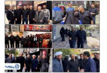 بازدید دکتر اخلاقی از موکب‌های خدمت‌رسانی به عزاداران