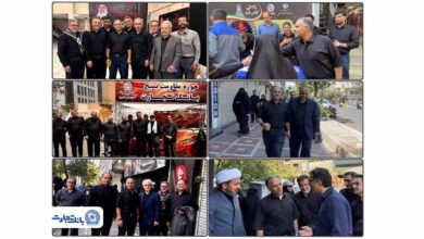 بازدید دکتر اخلاقی از موکب‌های خدمت‌رسانی به عزاداران