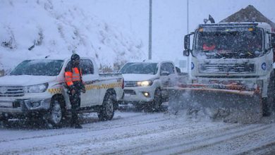با فعالیت سامانه بارشی؛ بیش از ۳۸ هزار کیلومتر از راههای اصلی و شریانی کشور برف‌روبی شد