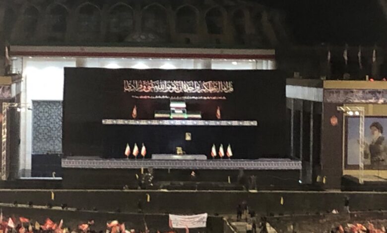 گزارش تصویری اختصاصی از مراسم وداع با شکوه رهبر شهید ما
