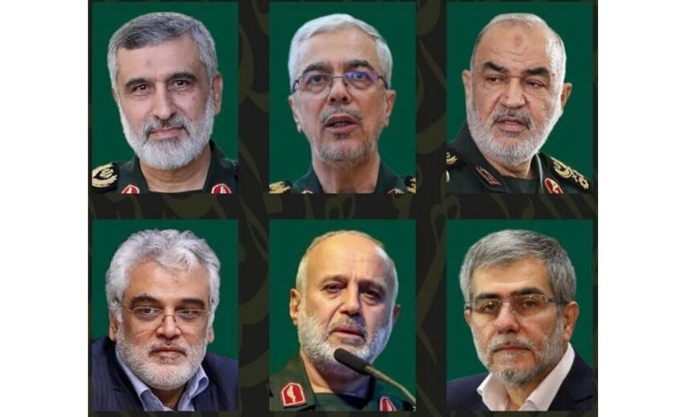 در رثای سرداران شهید