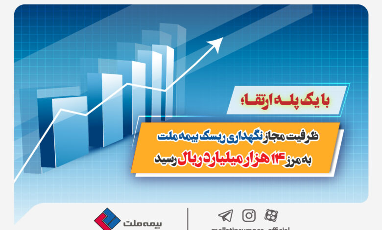 بیمه ملت میزان ریسک قابل پذیرش خود را افزایش د