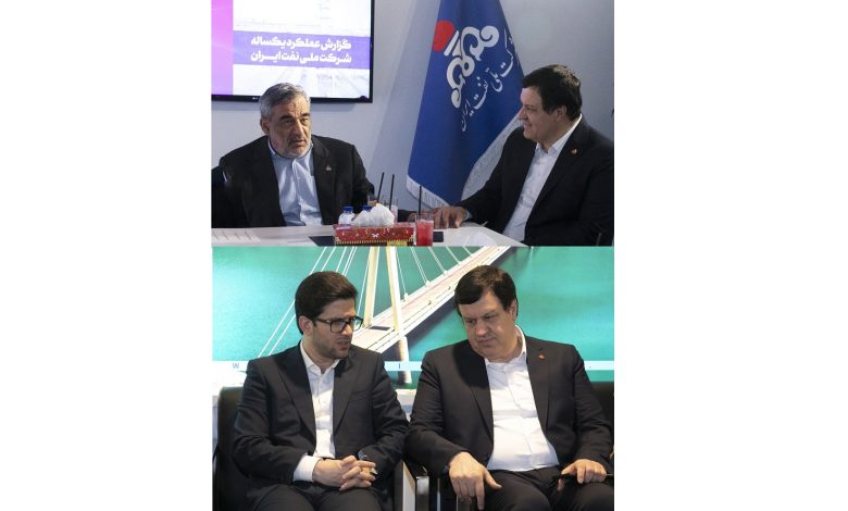 دیدار مدیرعامل بانك ملت با مدیران عامل شركت های ملی نفت ایران و ملی پالایش و پخش فرآورده های نفتی ایران