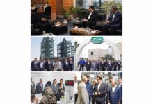 دیدار مدیرعامل بانك ملت با استاندار گلستان و بازدید از مجموعه های تولیدی و صنعتی این استان