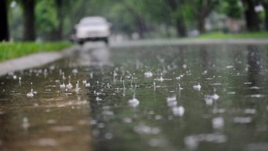 رگبار باران در نقاط مختلف کشور