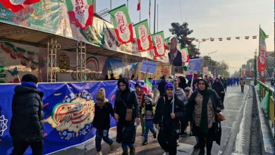 گزارش تصویری از مراسم چهل و ششمین راهپیمایی ۲۲ بهمن در تهران