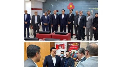 ادامه بازدیدهای میدانی مدیرعامل بانك ملت از شعب و واحدهای پشتیبان