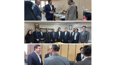 بازدید مدیرعامل بانك ملت از چند شعبه و واحد ستادی در تهران