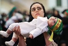 شیرخوارگان حسینی به میدان مبارزه با صهیونیسم جهانی آمدند