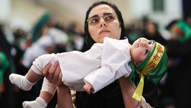 شیرخوارگان حسینی به میدان مبارزه با صهیونیسم جهانی آمدند