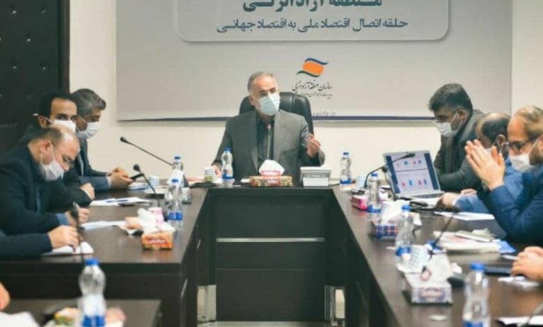 نشست سازمان منطقه آزاد انزلی