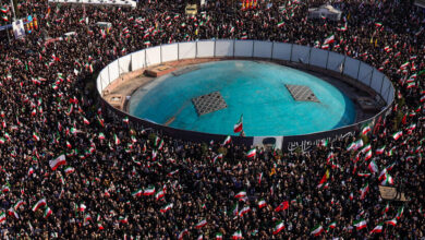 قرائت متن تجدید بیعت مردم تهران با رهبر انقلاب