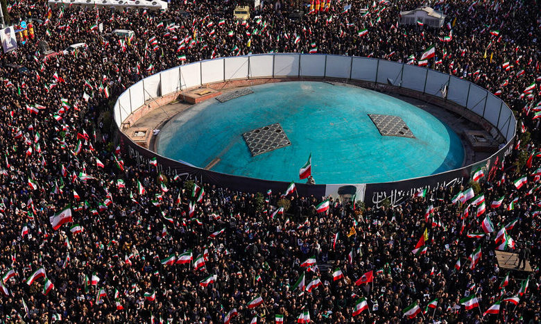 قرائت متن تجدید بیعت مردم تهران با رهبر انقلاب