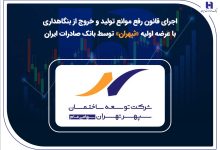 اجرای قانون رفع موانع تولید و خروج از بنگاهداری با عرضه اولیه «ثپهران» توسط بانک صادرات ایران