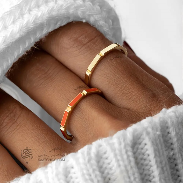 انگشتر طلا دخترانه مینیمال