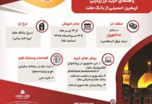 اینفوگرافی /فروش ارز اربعین به صورت حضوری و غیرحضوری در بانك ملت