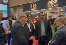 بازديد معاون معدنی وزیر صمت از غرفه چادرملو در متافو تبريز