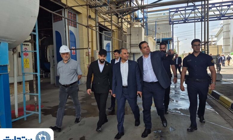 بازدید دکتر اخلاقی از هلدینگ رهباریان