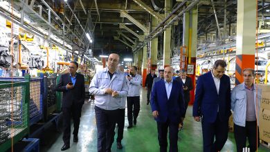 بازدید مدیرعامل و اعضای هیأت‌مدیره بانک پارسیان از شرکت سایپا