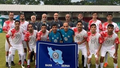 بانک سپه قهرمانی تیم ملی فوتبال هفت نفره ایران در مسابقات آسیایی را تبریک گفت