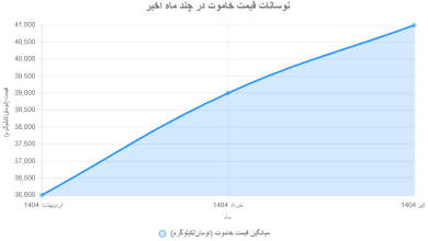 بررسی عوامل مؤثر بر قیمت خاموت روز + جدول نوسانات