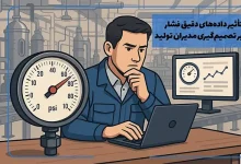 تاثیر دادههای دقیق فشار بر تصمیمگیری مدیران تولید