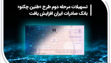 تسهیلات مرحله دوم طرح «طنین چکنو» بانک صادرات ایران افزایش یافت