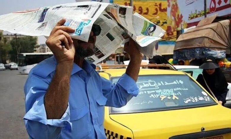 جو آرام و ماندگاری هوای گرم در کشور