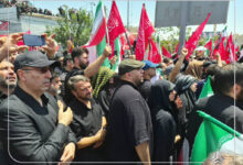 حضور پررنگ خانواده بزرگ سایپا در مراسم بدرقه رهبر شهید انقلاب