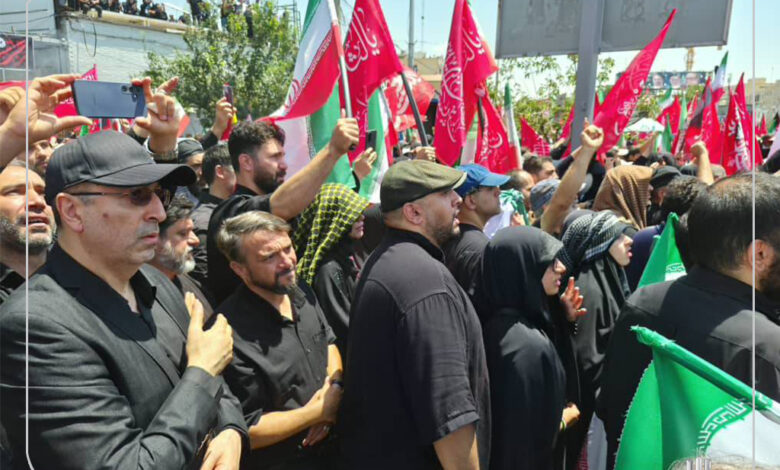 حضور پررنگ خانواده بزرگ سایپا در مراسم بدرقه رهبر شهید انقلاب