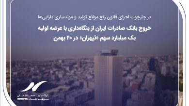 خروج بانک صادرات ایران از بنگاه‌داری با عرضه اولیه یک میلیارد سهم «ثپهران» در ۲۰ بهمن