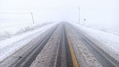 تردد با زنجیر چرخ الزامی است