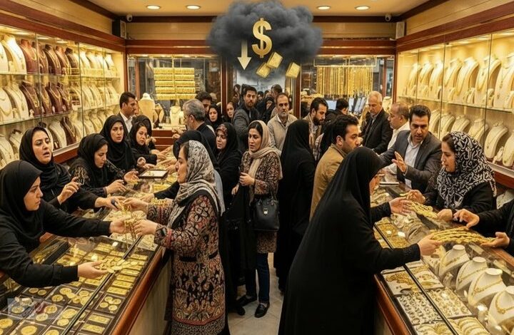 ریزش قیمت‌ طلا و سکه هم‌زمان با عقب‌نشینی اونس و دلار