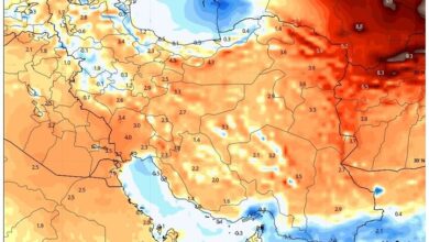 صدور هشدار قرمز هواشناسی برای ۲ استان؛ دمای هوا به ۵۰ درجه می‌رسد