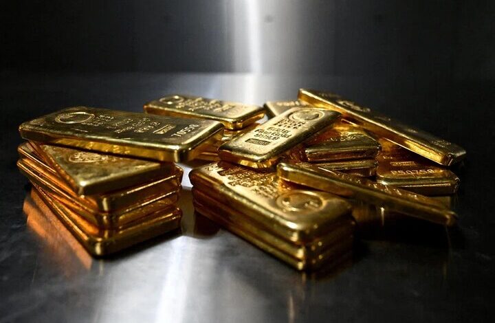 صعود قیمت طلا در بازار جهانی