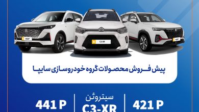عرضه سیتروئن C3-XR در کنار محصولات جدید سایپا+بخشنامه