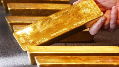 کاهش قیمت طلا در بازارهای جهانی