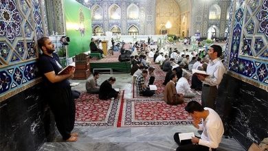 مراسم معنوی اعتکاف
