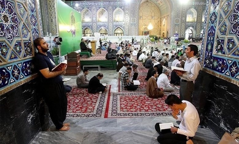 مراسم معنوی اعتکاف