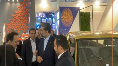 بازدید معاون وزیر صمت از نمایشگاه ایران اکسپو ۲۰۲۵