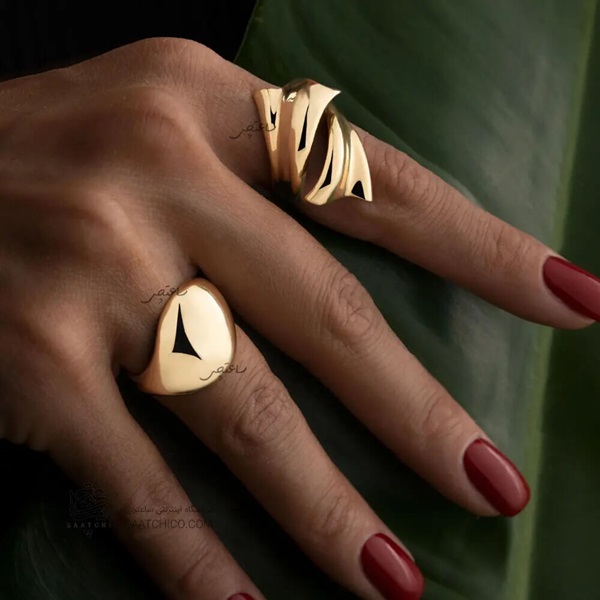 نکات مهم خرید انگشتر طلا بدون نگین دخترانه شیک و جدید 