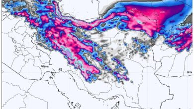 هشدار قرمز برای یک استان؛ ورود موج گسترده برف و باران به ۲۲ استان کشور