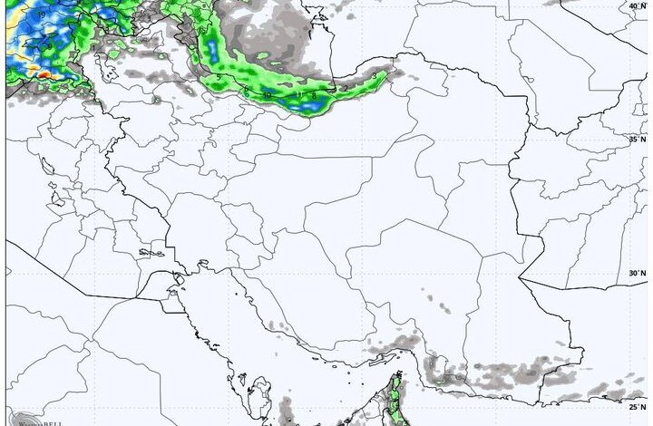 هشدار هواشناسی؛ بارش شدید باران و طوفان گردوخاک در ۷ استان کشور