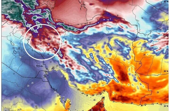 ورود موج جدید بارش‌ها به ۱۰ استان کشور؛ بازگشت یخبندان و زمستان