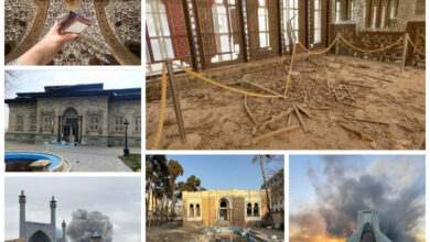 کدام بناها و آثار تاریخی در جنگ آسیب دیدهاند؟