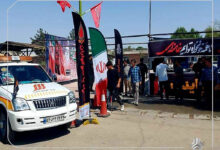 گزارش خدمت_رسانی گروه سایپا به زائران آیین وداع با رهبر شهید انقلاب